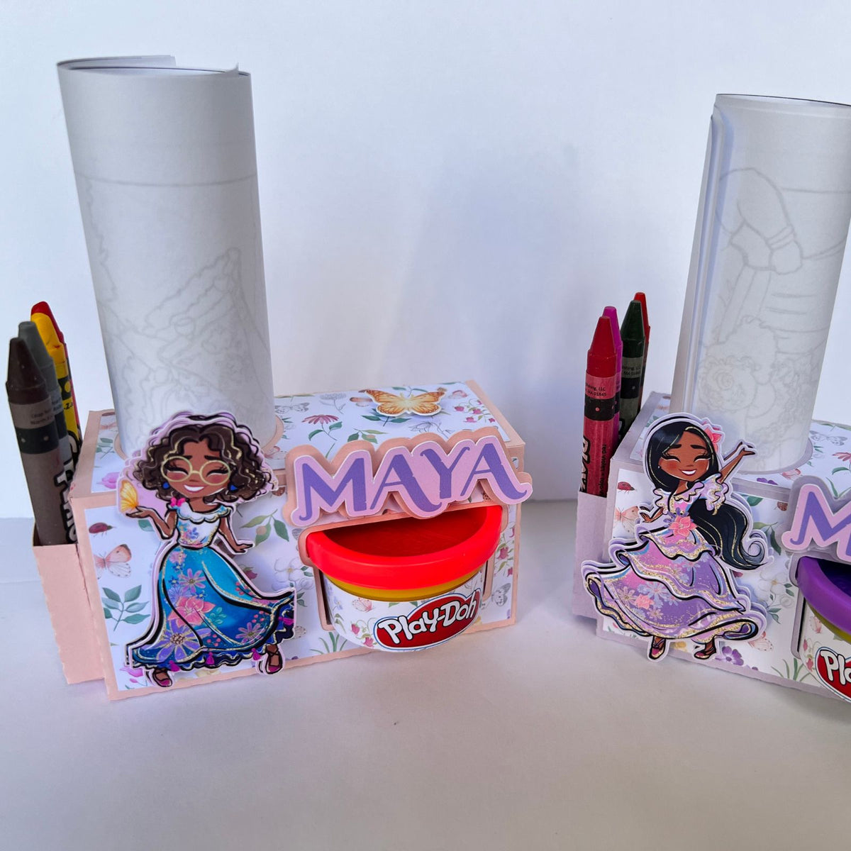 princess  coloring activity box