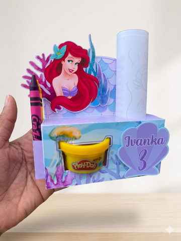 Ariel themed party favors