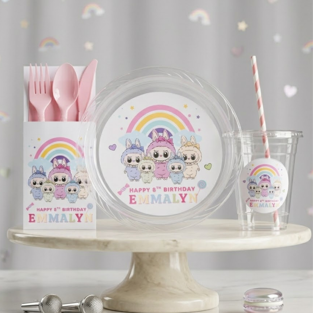 Party Tableware Set – Personalized Any Theme