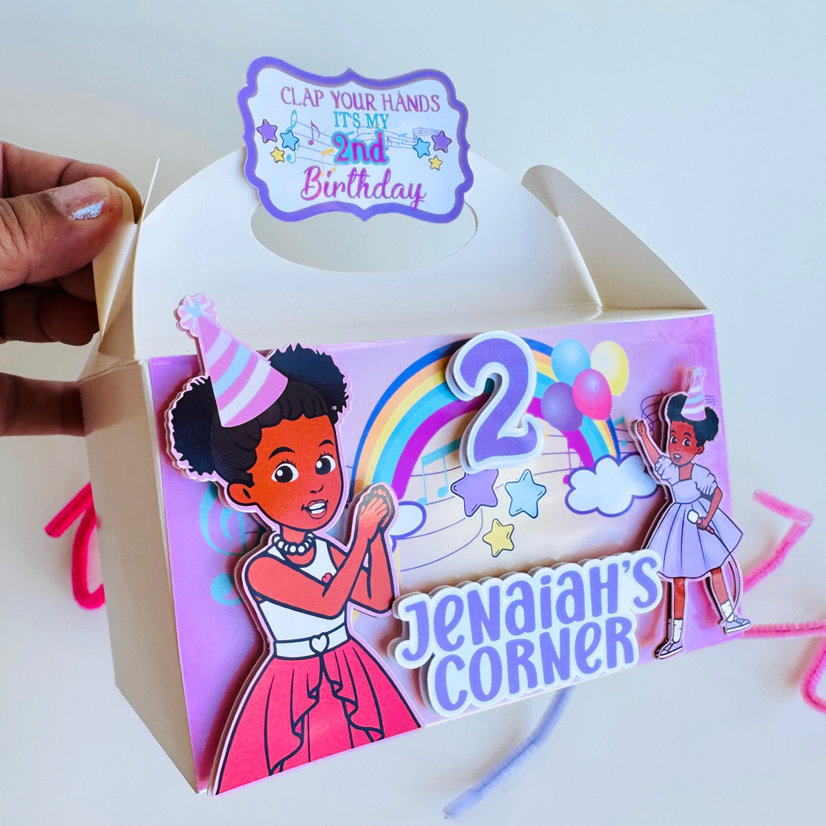 Personalized Gracie's Corner gift box
