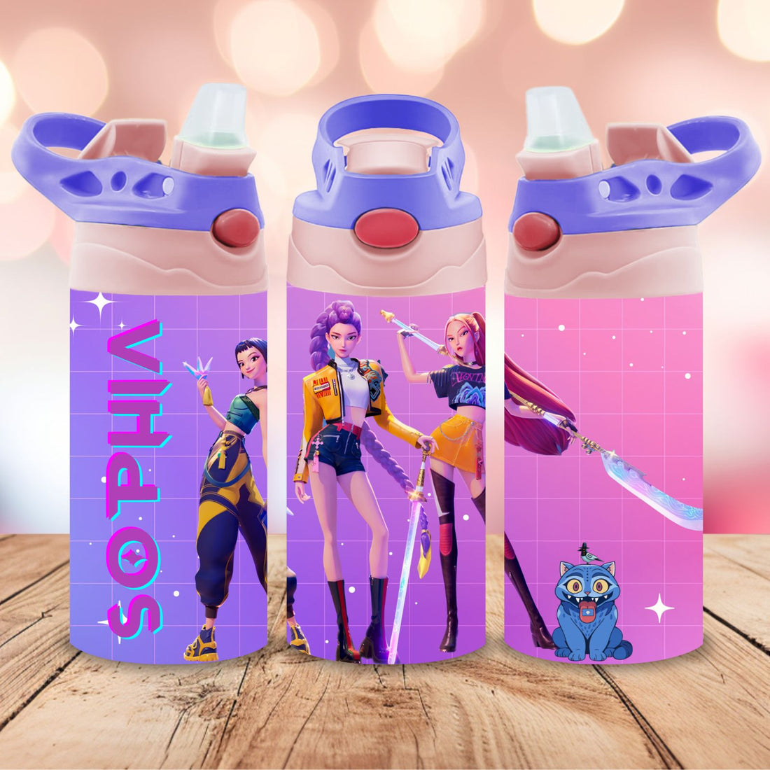 Personalized Kpop tumbler for kids birthday party